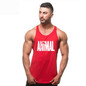 lightning 2018 Tank Top Men Sleeveless Shirt Bodybuilding Stringer Fitness Men's Cotton Singlets Muscle Clothes Workout Vest