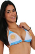 Women's Argentina Flag Bikini Swimwear 2-Piece Set Made in the USA