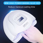 Nail Dryer Curing Manicure Pedicure UV Lamp Machine Plus Nail Lamp 80W UV LED Gel