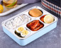 Lunch Box Stainless Steel With Spoon Leak-proof Lunch Bento Boxes Dinnerware Set Microwave Adult Children Food Container