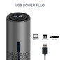 Air Purifier with HEPA Filter Fresh Air Anion Car Air Purifier Infrared Sensor Air Cleaner best for Car Home Office Gray