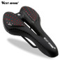Bike Saddle Silicone Cushion PU Leather Surface Silica Filled Gel Comfortable Cycling Seat Shockproof