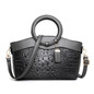 Gykaeo Luxury Designer Crocodile PU Leather Style Shoulder / Handbag