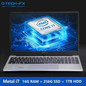 Metal i7 16GB RAM 1TB HDD + SSD 256GB 500G Business Arabic AZERTY Spanish Russian Keyboard Backlit
