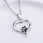 Pet Paw Pendant Necklace