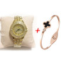 Luxury Rhinestone  Bracelet Watch