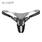 Women's Pants Open Crotch Sexy Pearl Temptation Thongs Butterfly Erotic Lingerie G String Crotchless Briefs Panties For Sex