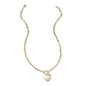 Pearl Love Pendant Necklace Heart-shaped
