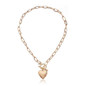 Pearl Love Pendant Necklace Heart-shaped