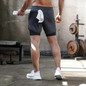 2 in 1 Men's Gym and Workout Quick Dry Shorts