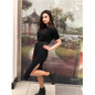 Maxi T Shirt Dress Women Summer Casual Beach Sexy Party Vintage Bodycon Wrap Cotton Split Black Long Dresses Robes Plus Size