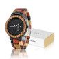 Wood Watch Men Women Quartz Week Date Couple Timepiece