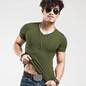 Men's V neck  Fitness T-shirts