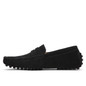 Men Loafers Soft Moccasins Autumn Winter Genuine Leather Shoes Men Warm Fur Plush Flats Gommino Slip On Driving Shoes