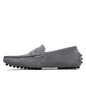 Men Loafers Soft Moccasins Autumn Winter Genuine Leather Shoes Men Warm Fur Plush Flats Gommino Slip On Driving Shoes