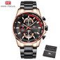 MINI FOCUS Luxury  Fashion Men's Watch
