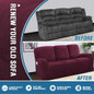 Lerinee Sofa Cover - 8Pcs/Set Recliner Sofa Covers Velvet Stretch Reclining Couch For  Living Room 3 Seats Sofa Home Decor Covers Fit Soft Washable