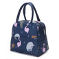 Functional Pattern Cooler Lunch Box Portable Insulated Canvas Lunch Bag Thermal Food Picnic Lunch Bags For Women Kids