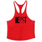 Muscleguys Cotton Gyms Tank Tops Men Sleeveless Tanktops For Boys Bodybuilding Clothing Undershirt Fitness Stringer Vest
