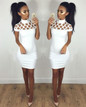 Women New Sexy Bandage Bodycon Sleeveless Evening Party Short Mini Dress
