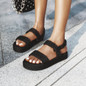 2020 New Summer Women Flat Sandals Rope Female Beach Shoes Wedge Shoes High Heel Comfortable Platform Sandals Sandalia Feminina