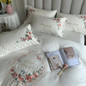 High Quality Luxury Embroidery 100S Satin Egyptian Cotton Bedding Set
