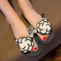 new Flower slippers cut out summer beach sandals Fashion women slides