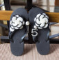 new Flower slippers cut out summer beach sandals Fashion women slides