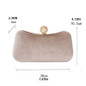 Stylish Women Handbag Evening Party Bridal Clutch Bag Prom Wedding Wallet Purse New