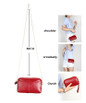 Genuine Leather Women Clutch Bag Ladies Chain Shoulder Bag Crossbody Bags