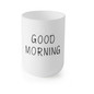 Bathroom Tumblers Good Morning Cup Round Toothbrush Toothpaste Holder