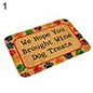 Non-slip Water Absorption Letter Door Mats indoor outdoor in Mat Entrance Carpet