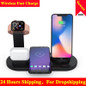 10W Qi Wireless Charger Dock Station 4 in 1 Wireless Charging Wireless Chargers