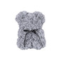 25cm Teddy Bear Rose with Box Heart Red Flower Artificial