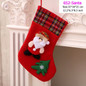 Santa Snowman Pendant Christmas Ornaments New Year Socks