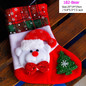 Santa Snowman Pendant Christmas Ornaments New Year Socks