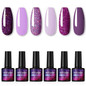 Nail Polish Set Gel Hybrid Varnish Soak Off UV Gel LED