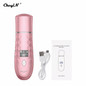 Ultrasonic Skin Scrubber Warmer Facial Cleanser Dirt Blackhead Removal