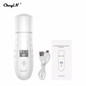 Ultrasonic Skin Scrubber Warmer Facial Cleanser Dirt Blackhead Removal