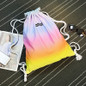 Gym Bag Waterproof Drawstring Backpack Sports Bag for Women