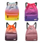 Gym Bag Waterproof Drawstring Backpack Sports Bag for Women