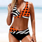 Plus Size Bikini Women Sexy Swimwear Push Up Swimsuit High Waist Bikini Set