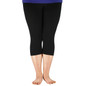 Women Pants Workout Slim Leggings Plus Size Capri Legging High Stretch