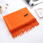 Luxury Solid Women Scarf Winter Cashmere Pashmina Shawls Warm Lady Blanket Wraps
