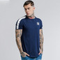 Summer SikSilk Male T Shirt Silk Silk Tshirt O-Neck Short Funny Mens Shirts