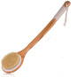 Natural Bristle Bath Brush Exfoliating Wooden Body Massage Shower Brush