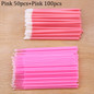 50pcs Disposable Eyelashes brushes Individual Lash Removing Cleaning Mascara Applicator