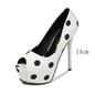 Pumps women shoes platform heels peep toe woman shoes ladies office shoes women Wave point Party Shoes