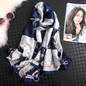 New Design Brand Silk Scarves Summer Women Shawls and Wraps Print Hijabs Scarfs