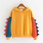 Hoodies Patchwork Winter Cute  Sweatshirt Women Oversize Hooded